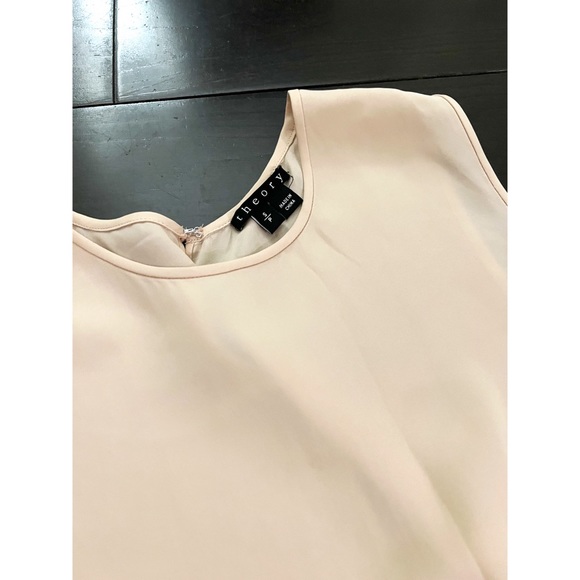 Theory Bringham Silk Tank Top - Picture 4 of 6